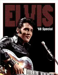 Vintage Elvis '68 Special Tin Sign - Nostalgic Metal Wall Decor - Made in USA - 20x30cm
