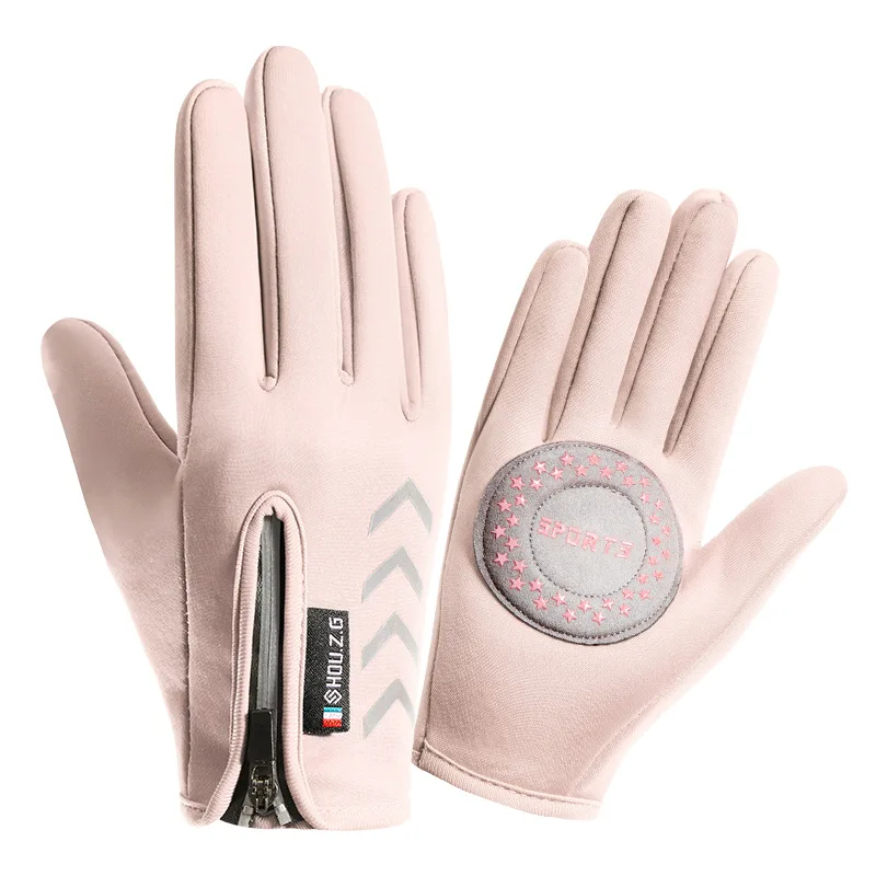 Warm Ski Gloves Snowboard Boys Girls Windproof Outdoor Kids Winter Riding Bicycle Bike Sports Running Snow Full Finger Gloves 4
