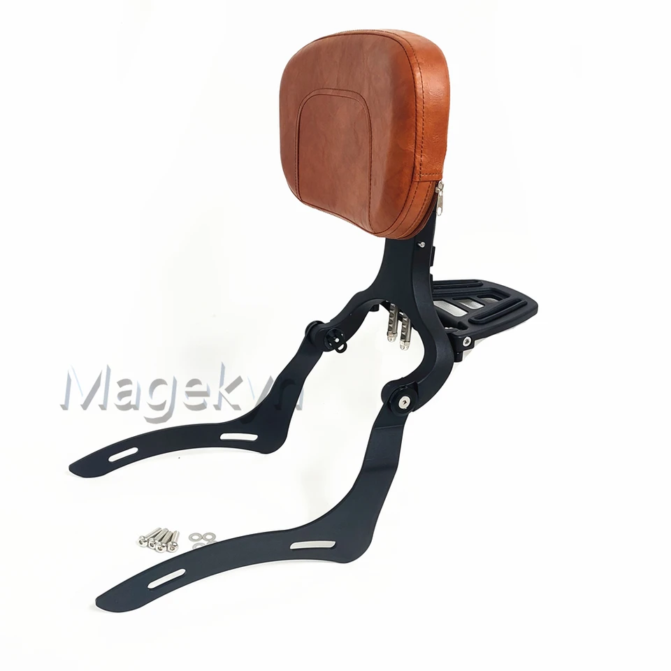 TAZGANTAX Motorcycle Backrest Cushion For Honda Rebel CMX1100/CM1100 (2021-2024) - Driver/Passenger Sissy Bar Pad - View #5