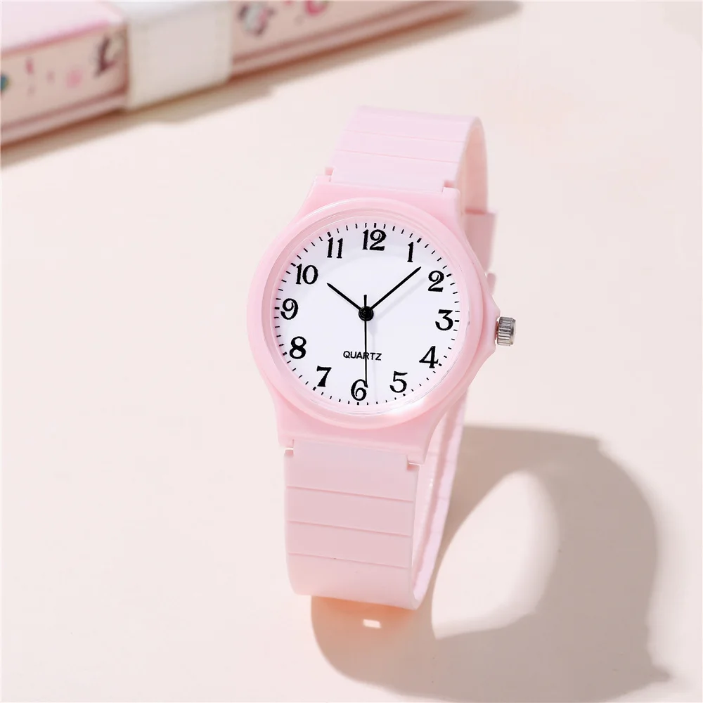 4 Colors Simple casual student watch For Children minimalism Quartz Watch 3