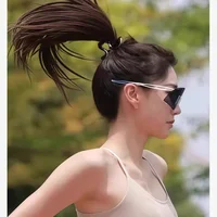 2 Nouvelles épingles à cheveux incurvées élégantes pour femmes avec queue de cheval haute, conçues pour l'arrière de la tête 6