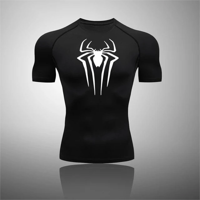 Printed Men's Athletic Compression Shirts