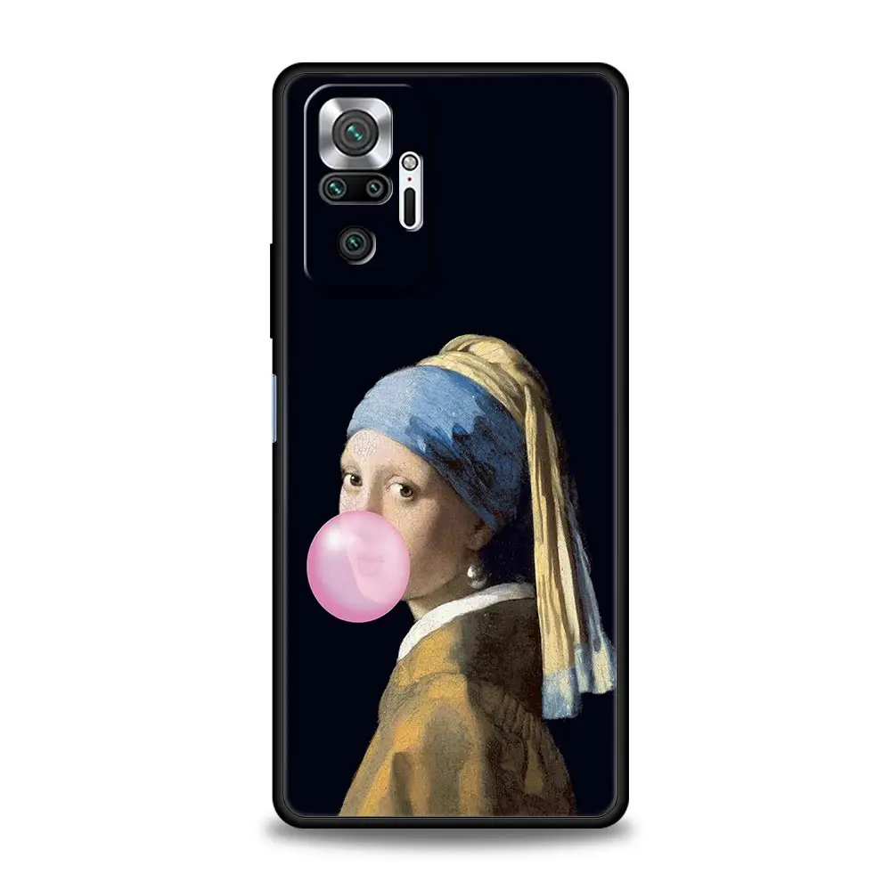 Artistic David & Mona Lisa Phone Case - Aesthetic Design Cover