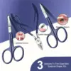 30 in 1 Manicure Set Nail Clipper Set Nail Kit for Women Men Stainless Steel Manicure Kit Professional with Travel Case 4