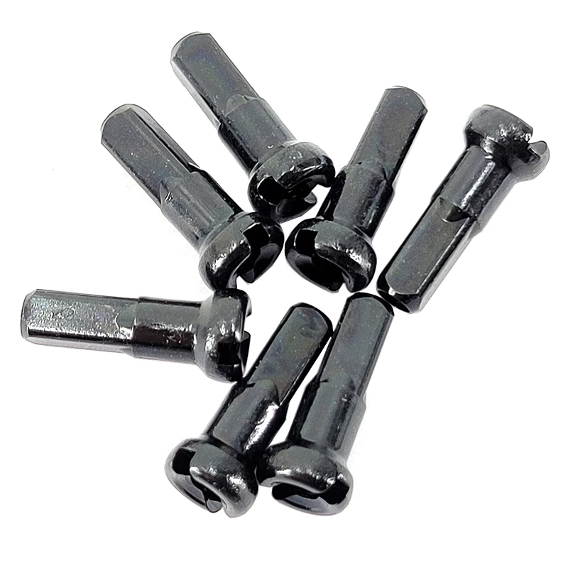 64pcs/lot Aluminum CN round head Nipples 12mm 14mm 16mm Multicolor alloy Anodized Gauge14 spoke black red blue bike accessories