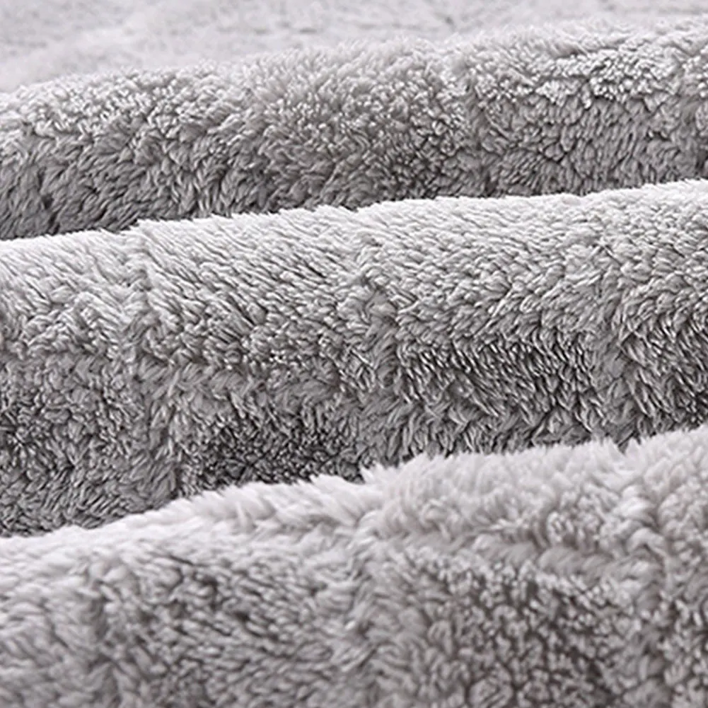 Plush Electric Blanket 1.5x0.7m Single Person Electric Heated Blanket Winter Body Warmer Self Heating Carpet for Home Office