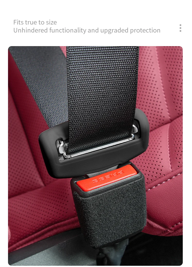 Silikon Auto Sitz Gürtel Schnalle Clip Schutz Für BMW 5er G60 X1 X2 U10 U11 Auto Vorne Hinten Sicherheitsgurt Abdeckung Auto Zubehör – Detail 6