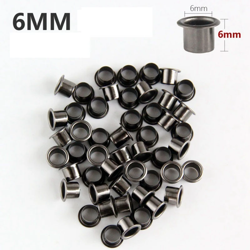 50Pcs Eyelets For DIY Kydex Sheath Rivet Hand Tool Parts Eyelet Hole Punch Tool Kit