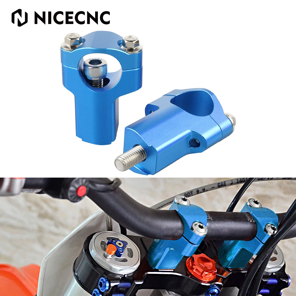 De Post 1 1/8 "28 Millimetri Manubrio Riser Morsetto Di Montaggio Per Husaberg Husqvarna Te Fe Tc Fc Ts 125 150 250 250I 300 300I 350 450 501 Per Ktm 