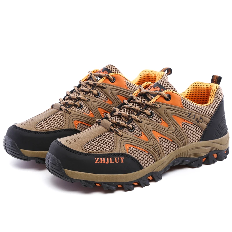 

Men Outdoor Hiking Shoes Climbing Sport Breathable Sneakers Tactical Hunting Trekking Shoes femaleSummer Mesh Anti-skid Trainers