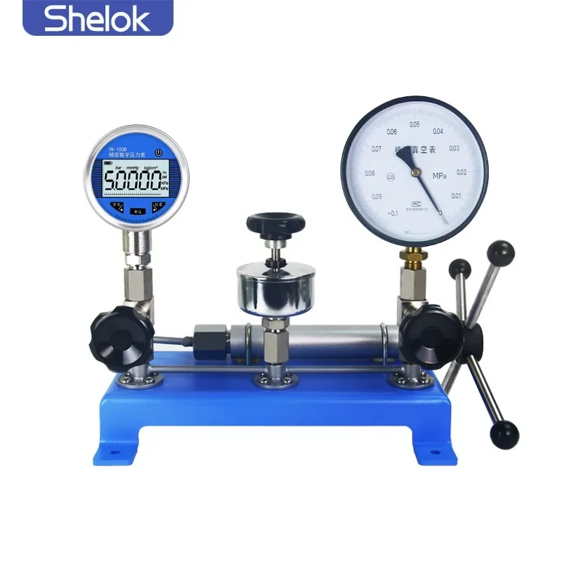 

60MPa Precision Hydraulic Pressure Gauge Calibration Pump