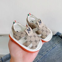 Fashion Newborn Baby Boy Sandals Cute Girls Summer Soft Sole Flat Walking Shoes Infant Non-Slip Sandals 1