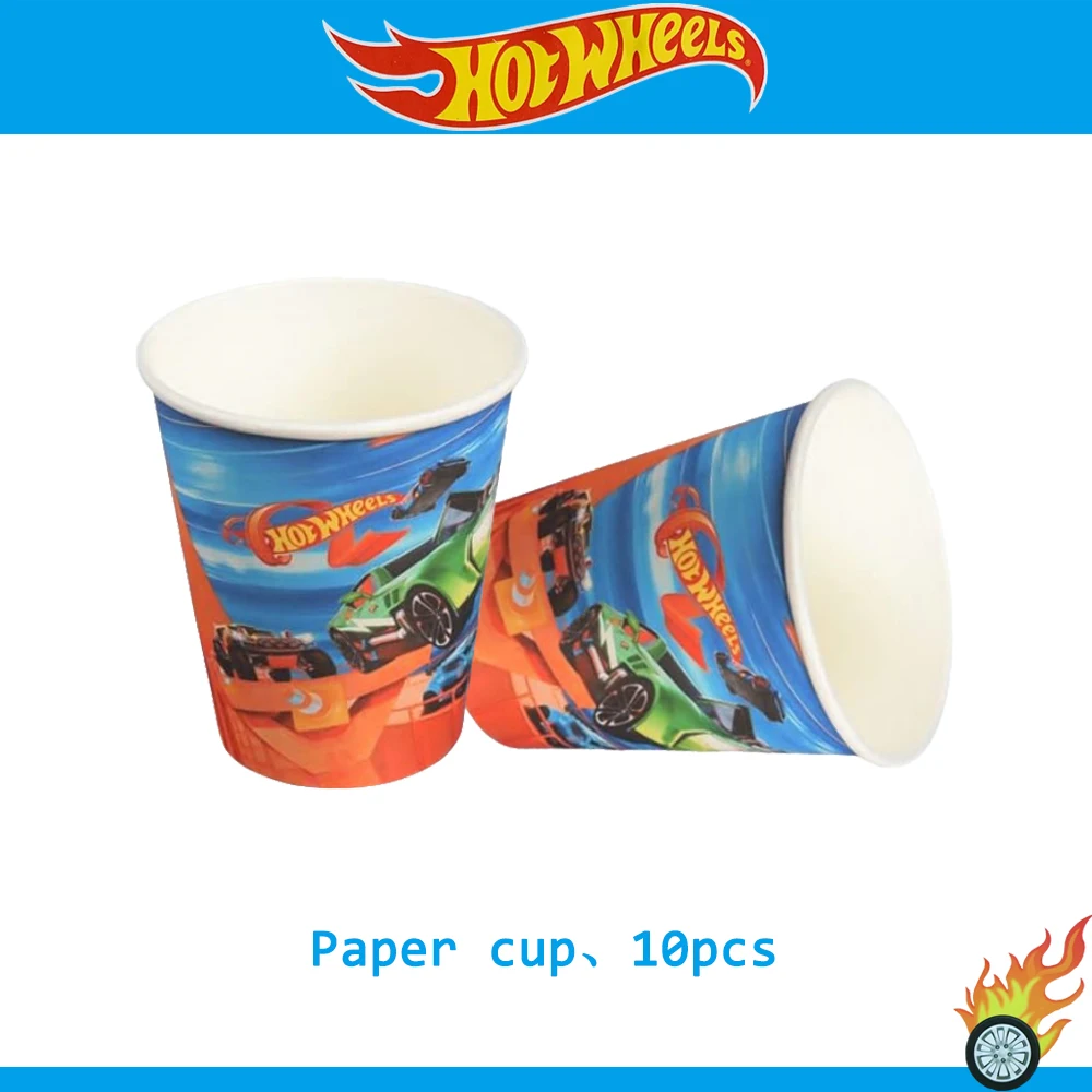 Hot Wheels Car Boy's Birthday Party Decorative Tableware Set Balloon Table Cloth Banner Baby Shower Party Car Toy Supplies party supplies,birthday party supplies,disposable tablecloth,birthday tableware set