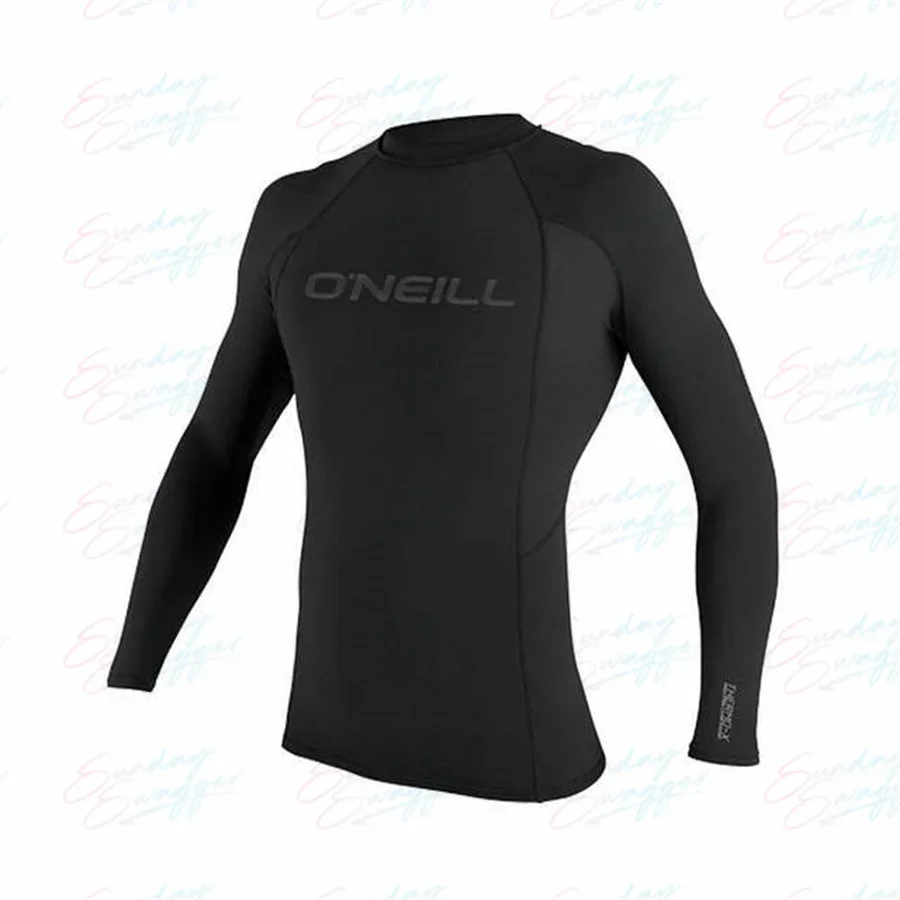 Men Women Surf T-Shirt Gym Clothes Swimwear Long Sleeve Swim Floatsuit Tops Uv Swimming Tight Rash Guard