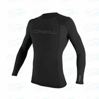 Wear Men Surf T-Shirt Gym Clothes Swimwear Long Sleeve Swim Floatsuit Tops Uv Swimming Tight Rash Guard Surfing  Swimsuit Women 1