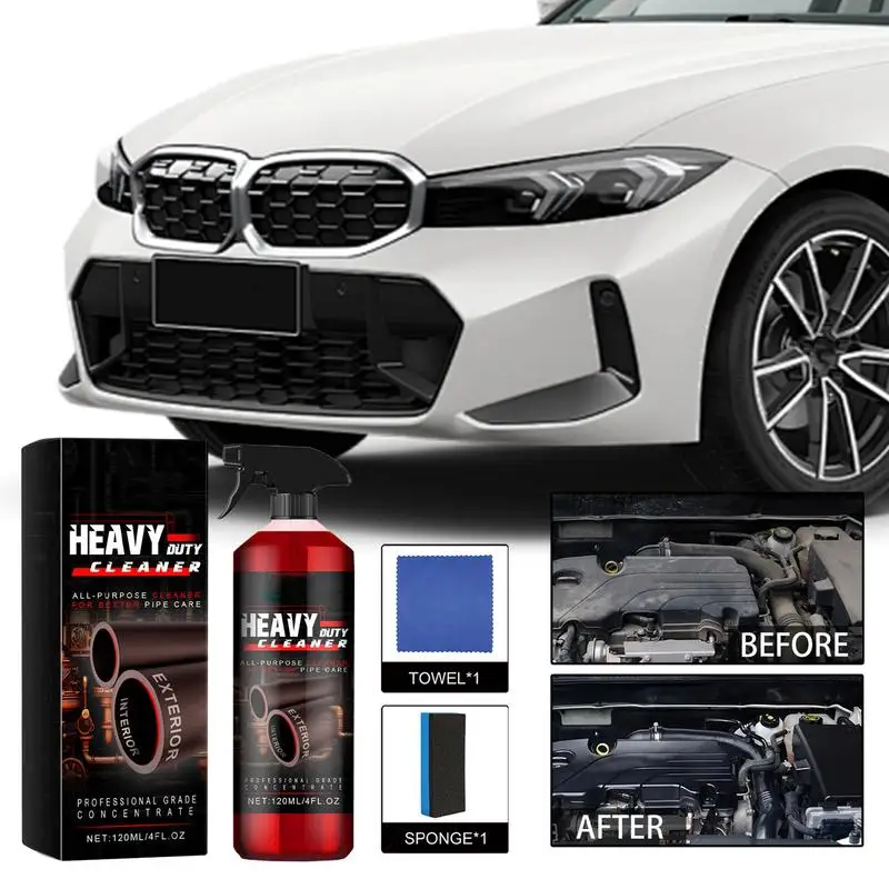 

Multifunctional Exhaust System Cleaner Exhaust Pipe Cleaner For Cars 120ML Metal Surface Rust Cleaner Spray car accessories