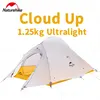 Naturehike Cloud Up Camping Tent Ultralight Portable 2 People Tents Outdoor Waterproof Tourist Hike Double Layer Tent 10D Nylon 1