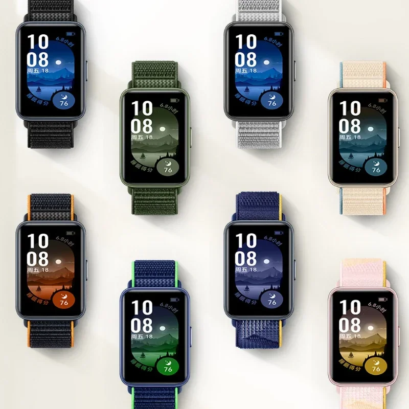 รูปสินค้า สายรัดข้อมือ Huawei Band 10/9/8 สายเปลี่ยน นิ่มสบาย ใส่ได้ทุกโอกาส