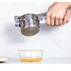 Masher Ricer Press Mashed Potatoes Stainless Steel Crushing Puree Fruit Vegetable SqueezerJuicer Press Maker Kitchen Tools 5