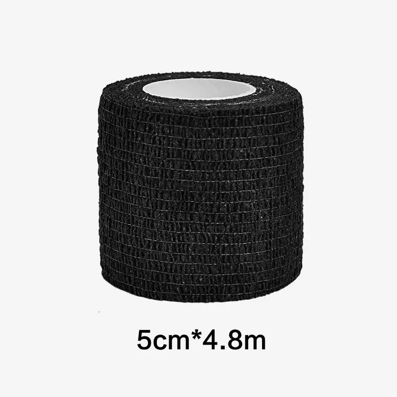 1-12pcs Sports Elastic Tattoo Grip Bandage Wraps Tapes Nonwoven Waterproof Self Adhesive Finger Protection Tattoo Accessories