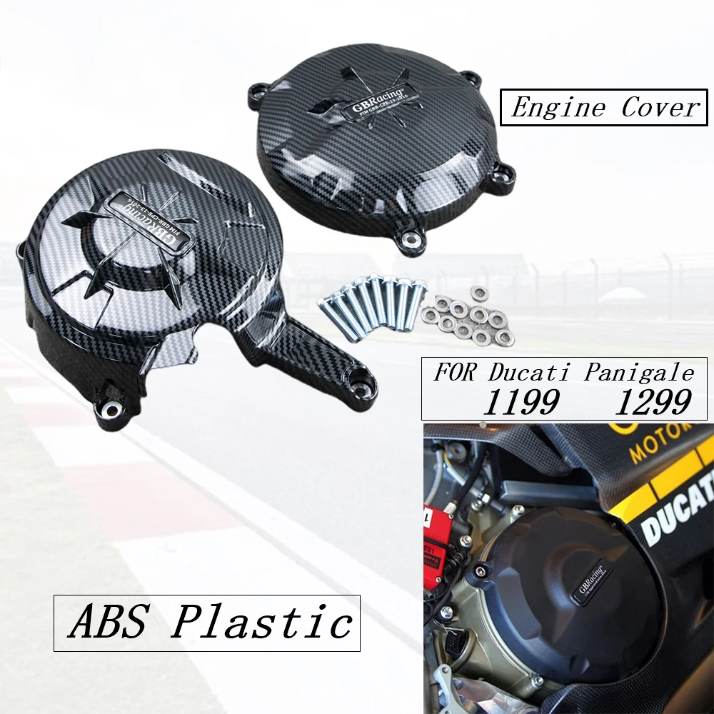 

FOR Ducati Panigale 1199 2012-2014 / Panigale 1299 2016-2020 Engine Protective Cover Motorcycle Side Guard