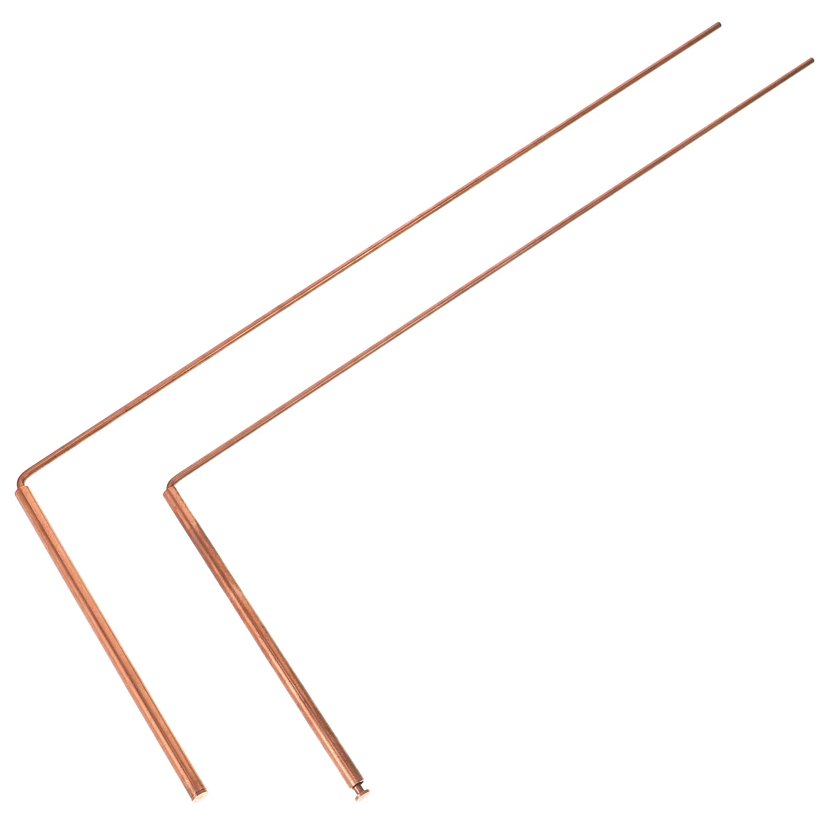 

2Pcs Copper Dowsing Rod Metal Dowsing Rod Water Divining Rod Portable Dowsing Rod for Diving