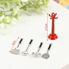 1:12 Doll House Miniature Dollhouse Spoon Shovel Cookware Model Cook Set 1:12 Kitchen Utensils DIY Dollhouse Accessories 3