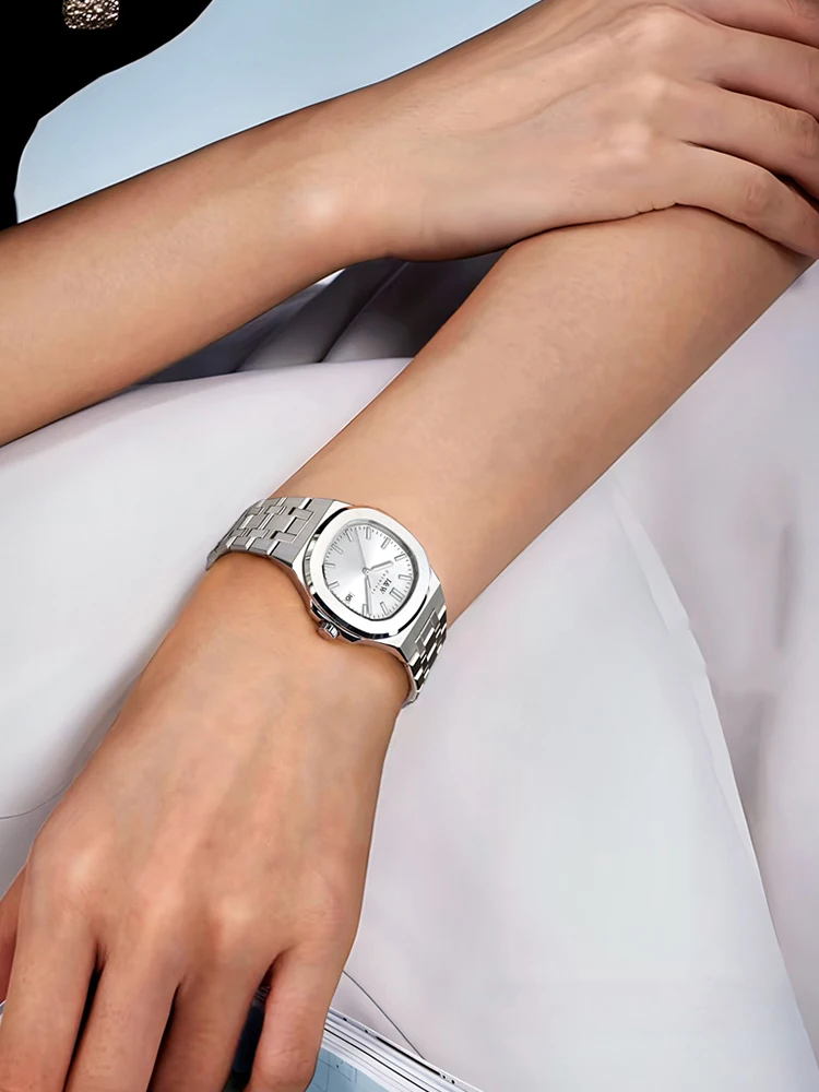 Fashion Quartz Watches for Women Luxury Brand I&W Ladies Watch Ultra thin 8mm Dress Wristwatch Luminous Waterproof Reloj Mujer 2