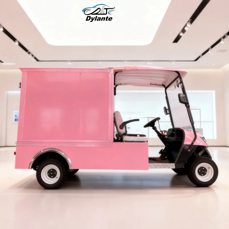 Newest 60V Adults Scooter Lithium Battery Golf Car Off Road Beach Buggy Electric Golf Cart Folding Cargo Car With Rear Cargo Box - Image 3