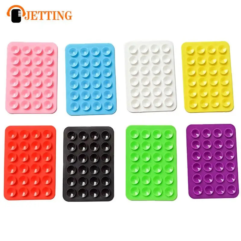 Double Side Silicone Suction Pad For Mobile Phone Fixture Suction Cup