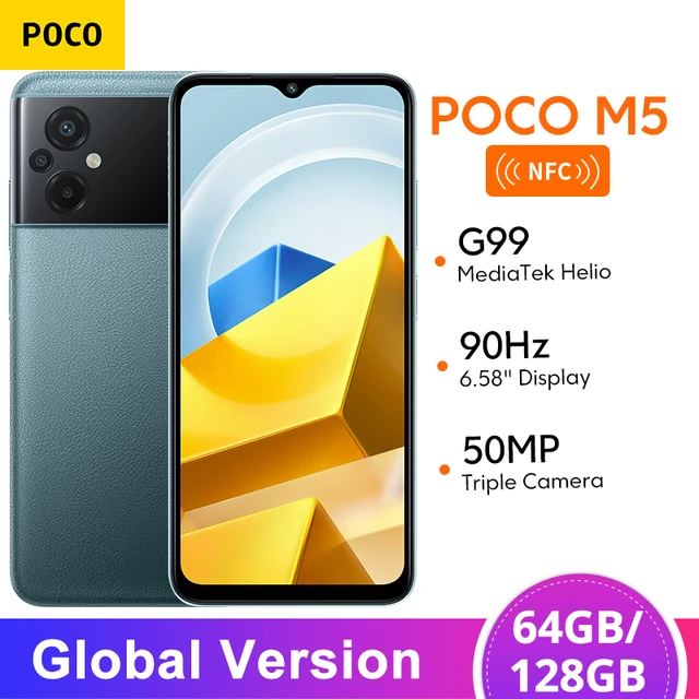 Xiaomi POCO M5 4GB/64GB 6.58´´ Dual Sim Black