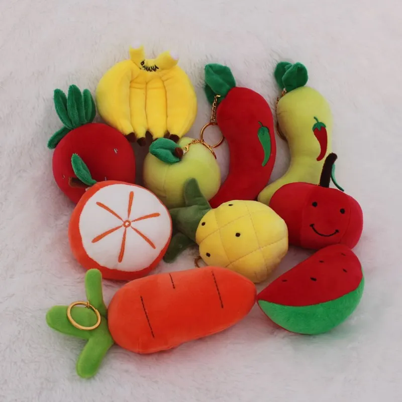 

60pcs/lot Wholesale Plush Animal Doll Toy Fruit Strawberry Pineapple Soft Down Cotton，Deposit First to Get Discount much