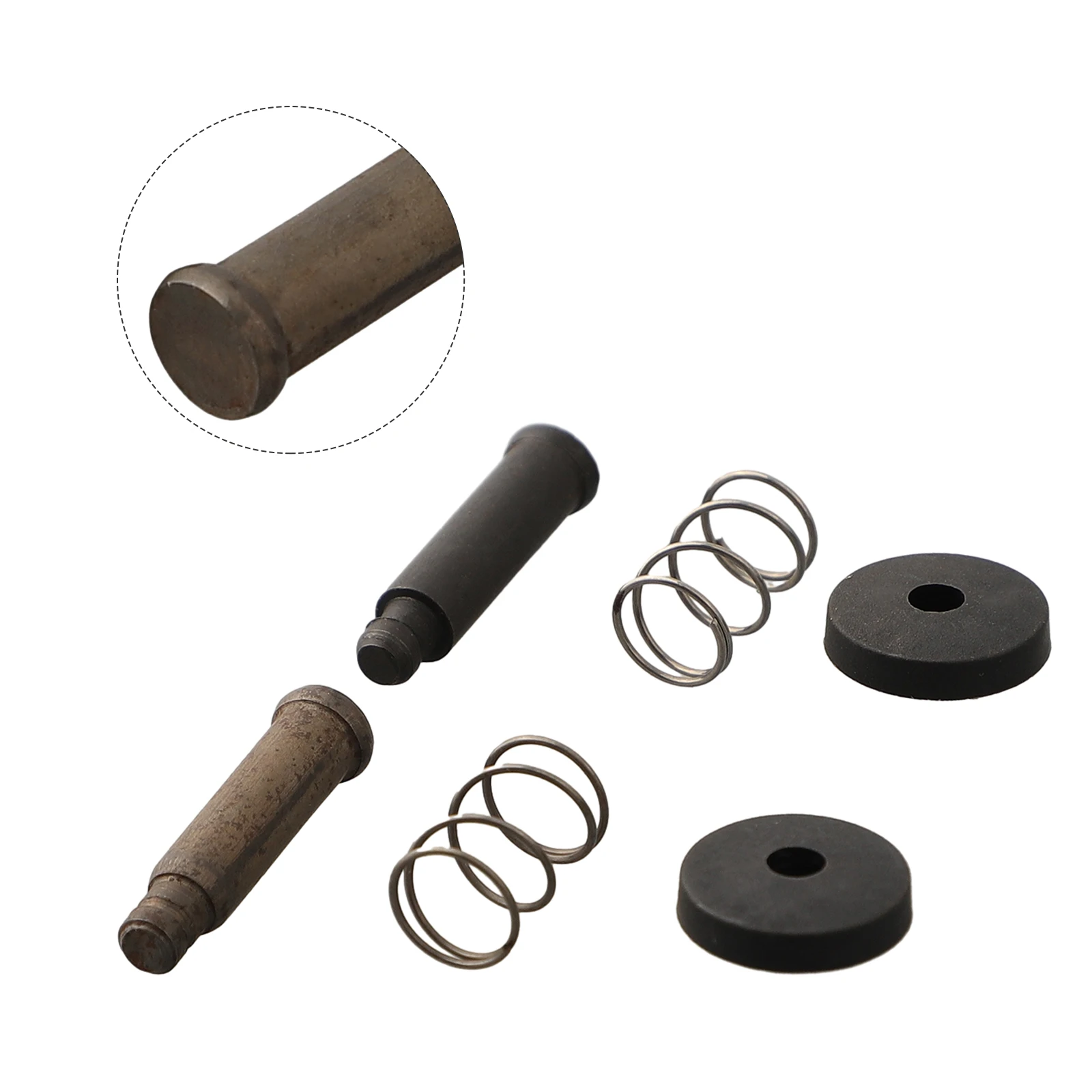 

Grinder Lock Button Replacement Parts Tools 2 Set Grinder Lock Button Metal Plastic Power Tools Accessories Black
