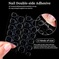 Matte Nude Press-On Nails - 30 Piece Set of Simple Full Cover Fashion Nail Art Tips (Jelly Glue)
