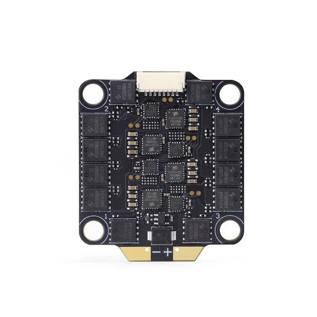 HGLRC 60A 6S V1 4-in-1 ESC BLHELI_S DShot600/300/150 2S-6S Firmware Q-H-40 For RC FPV Racing Freestyle Mark4 7/10 Inch 3
