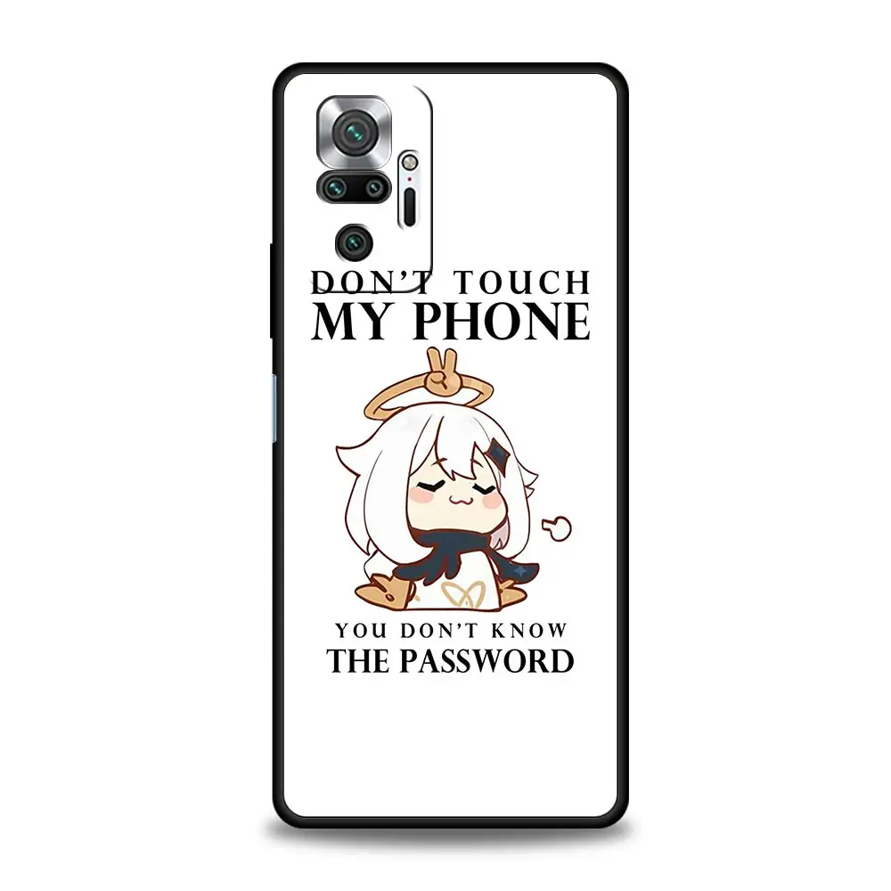 Kawaii Cartoon Genshin Impact Soft Phone Case