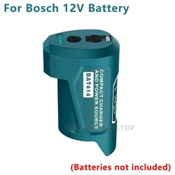 Compact USB & Type C Power Adapter for 10.8V/12V Li - ion Batteries (For Bosch 12V Batte)