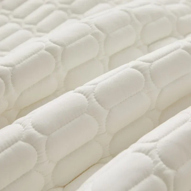 Couvre-lit imperméable en coton à carreaux d'hiver, couverture de lit élastique, couverture de lit double matelassurera, couverture de lit coordonnante, solide