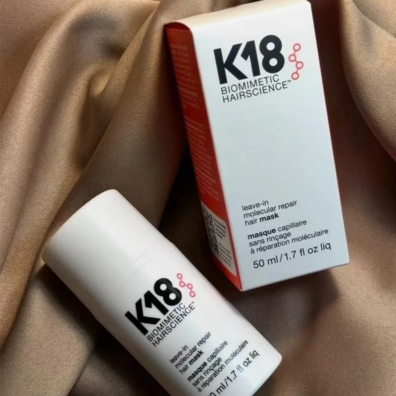 50ML K18 Leave-In Molecular Repair Hair Mask Softens Restores Damaged Hair Deep Keratin Treatment Scalp Care hair mask