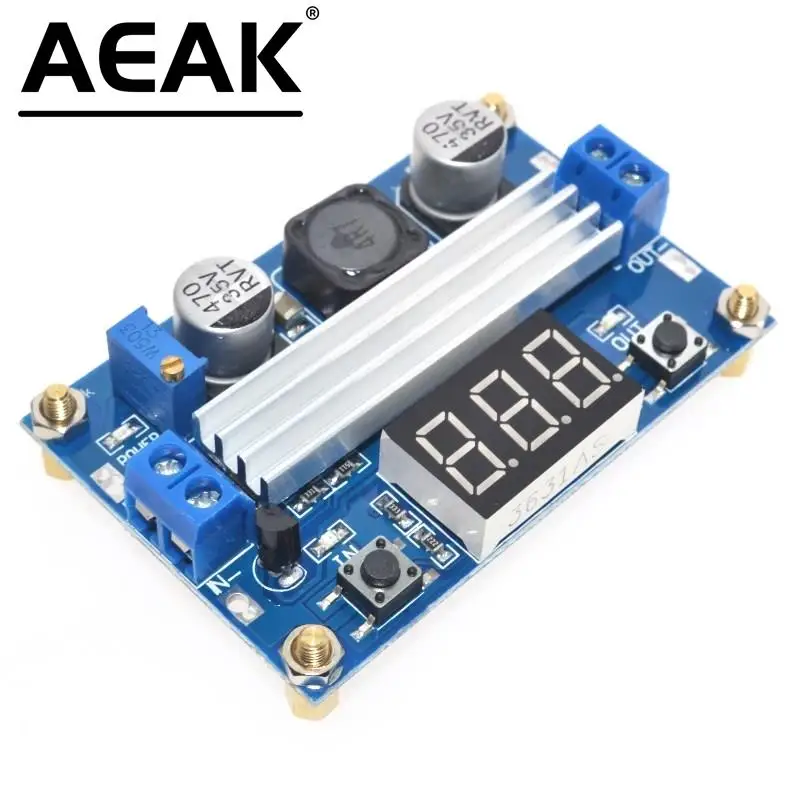 Ltc1871 Dc Dc Step Up Booster Converter 3-35Vdc A 3.5-35Vdc + Led Voltmetro Dc-Dc Step Up Module Regolatore Di Tensione Di Alimentazione