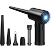 Cordless Air Duster Electric 51000RPM Wireless Dust Gun Compressed Air Blower Powerful Hair Dryer Computer Keyboard Cleaning 6