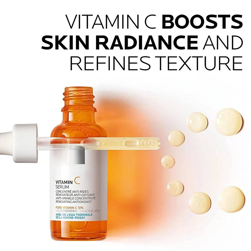 

Vitamin C10 Brightening Serum 30ml Skin Anti-Aging With Salicylic Acid Evens Skin Tone Hydrating Antioxidant Essence