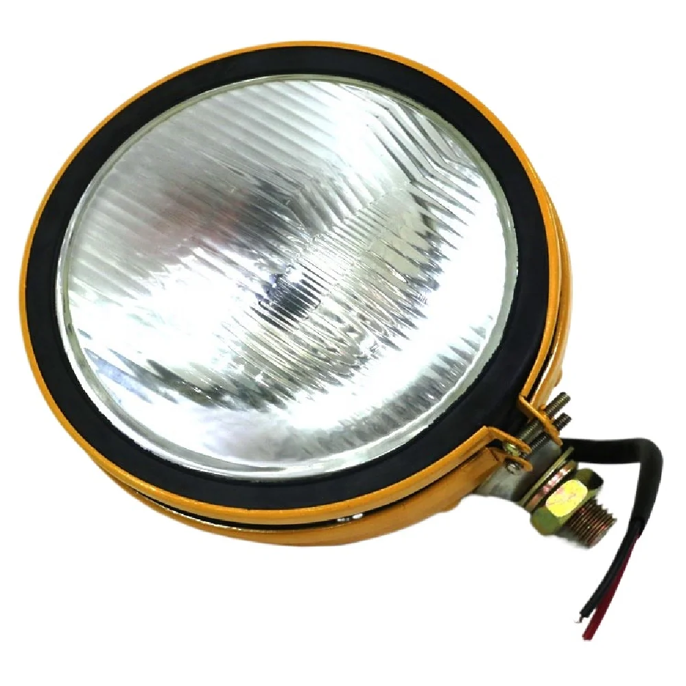 

Construction Machinery Lamp Yellow Small Round Light For Excavator Working Lamp
