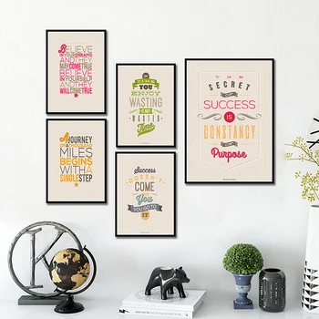 Inspirational Motivational Quote Wall Art