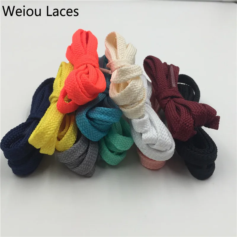 (30Pairs/Lot)Weiou Fashion Flat Athletic Mens Shoe Laces Unisex Heavy Duty Bootlaces Easy Tie Shoelaces Footwear For Wholesales