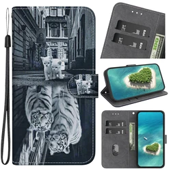 Stylish Cartoon Magnetic Flip Wallet Case with Stand - Premium Book Cover for MOTO Edge 20 (CH1)