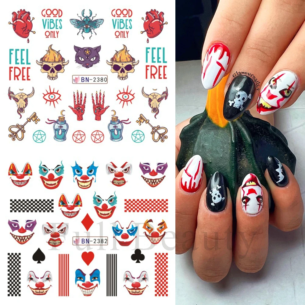 ネイルシール ハロウィーン,ハロウィーンのネイルステッカー