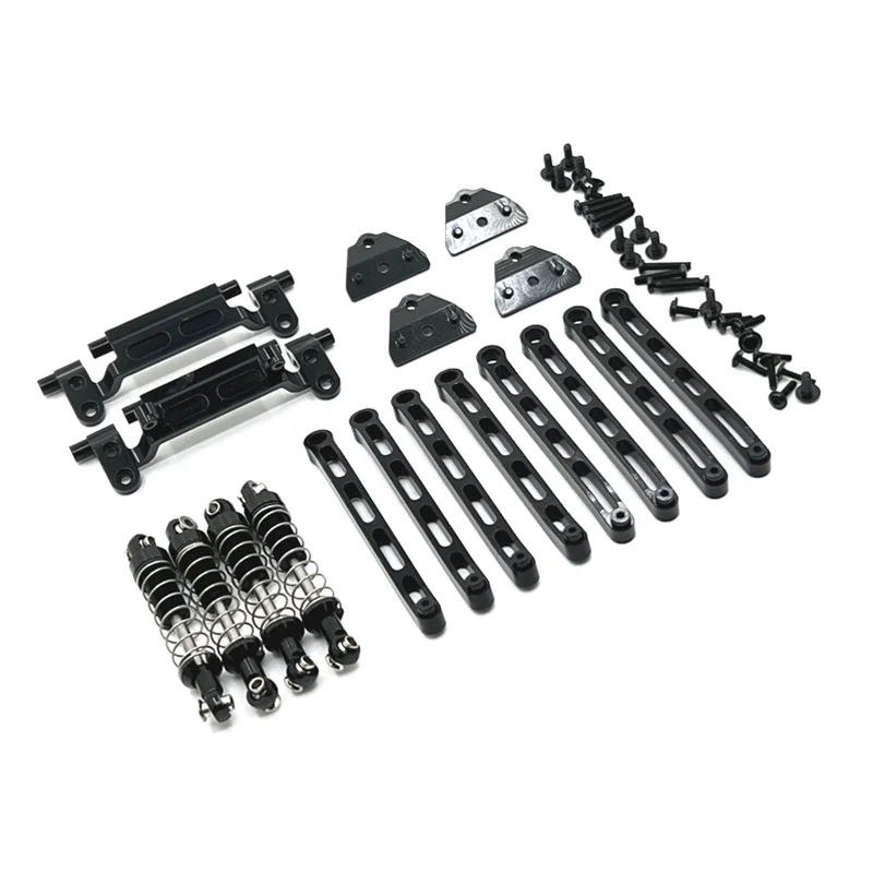 Metal upgrade, rod, shock absorber, rod seat, shock mount, suit, for Mangniu model 1/12 MN78 RC Car parts images - 6