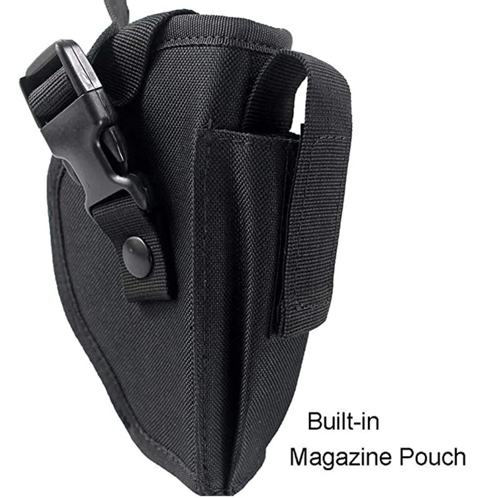 Norhogo Holster de Pistolet caché Holster de Support de Pistolet Multifonctionnel, pour Le Transport à la Main ou à Droite avec Poche, de la Ceinture Tactique en néoprène élastique