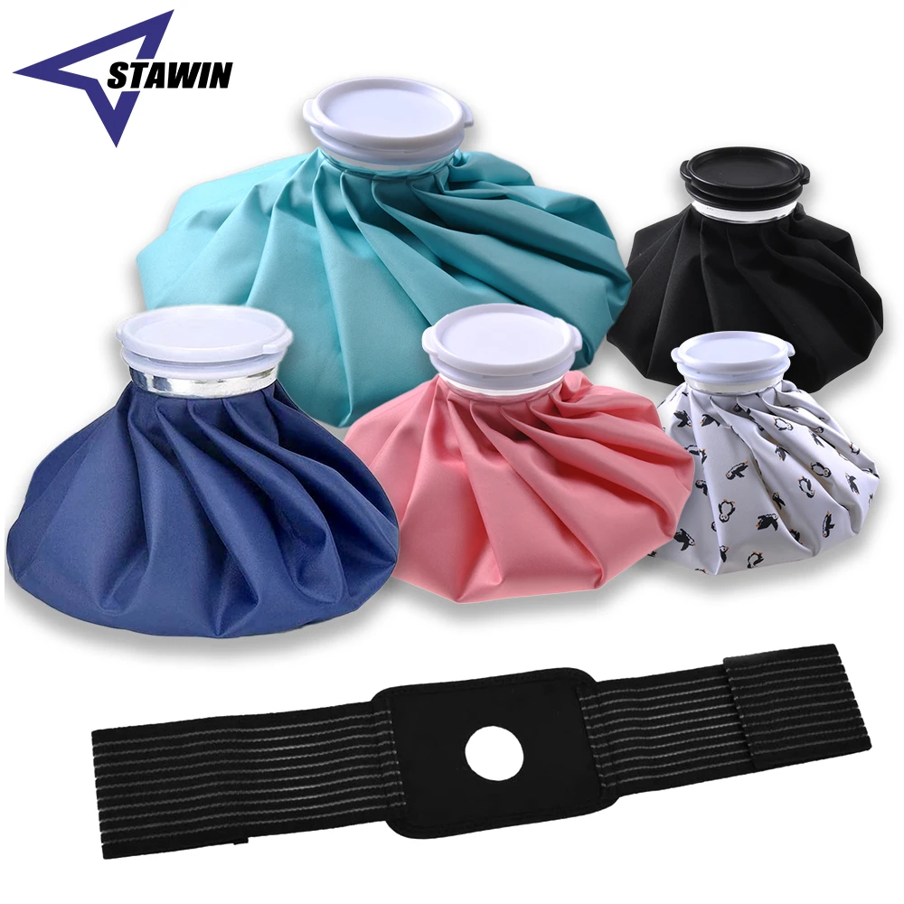 Ice Cold Pack Reusable Ice Bags Hot Water Bag for Injuries, Hot & Cold Therapy, Pain Relief with